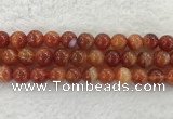 CAA1906 15.5 inches 16mm round banded agate gemstone beads