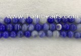 CAA1945 15.5 inches 14mm round banded agate gemstone beads