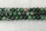 CAA1995 15.5 inches 14mm round banded agate gemstone beads