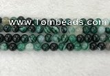 CAA2023 15.5 inches 10mm round banded agate gemstone beads