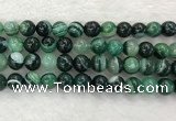 CAA2026 15.5 inches 16mm round banded agate gemstone beads