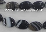 CAA210 15.5 inches 10*14mm oval madagascar agate beads