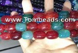 CAA2134 15.5 inches 13*18mm drum agate beads wholesale