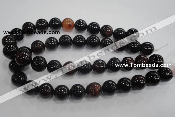 CAA220 15.5 inches 18mm round dreamy agate gemstone beads