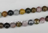 CAA228 15.5 inches 4mm round ocean agate gemstone beads wholesale