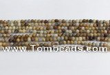 CAA2348 15.5 inches 4mm round crazy lace agate beads wholesale