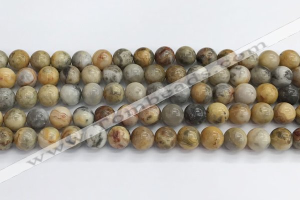 CAA2351 15.5 inches 10mm round crazy lace agate beads wholesale