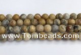 CAA2353 15.5 inches 14mm round crazy lace agate beads wholesale