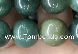 CAA2360 15.5 inches 12mm round moss agate beads wholesale