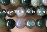 CAA2363 15.5 inches 4mm round Indian agate beads wholesale