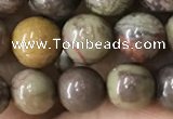 CAA2372 15.5 inches 8mm round ocean agate beads wholesale