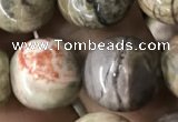 CAA2375 15.5 inches 14mm round ocean agate beads wholesale