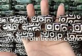 CAA2701 15.5 inches 14*38mm - 16*43mm rice tibetan agate dzi beads