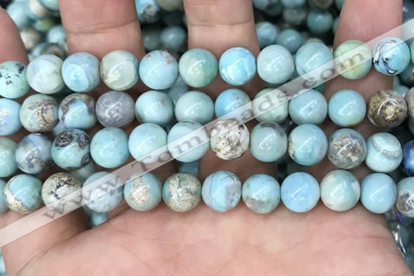 CAA2751 15.5 inches 10mm round agate gemstone beads wholesale