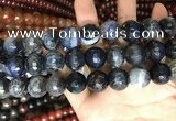 CAA3245 15 inches 16mm faceted round fire crackle agate beads wholesale