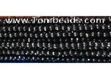 CAA3295 15 inches 6mm faceted round agate beads wholesale