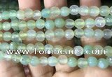 CAA3306 15 inches 6mm faceted round agate beads wholesale