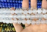 CAA3360 15 inches 10mm faceted round agate beads wholesale