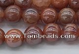 CAA3501 15.5 inches 6mm round AB-color fire agate beads wholesale