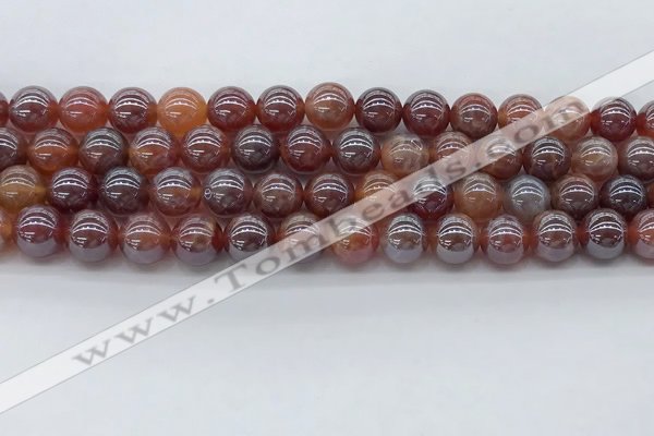 CAA3502 15.5 inches 8mm round AB-color fire agate beads wholesale