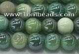 CAA3516 15.5 inches 6mm round AB-color grass agate beads wholesale