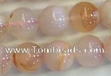 CAA3643 15.5 inches 6mm round sakura agate beads wholesale