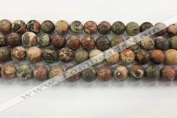 CAA3702 15.5 inches 12mm round rainforest agate beads wholesale