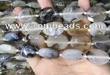 CAA3741 15.5 inches 18*25mm oval Montana agate beads wholesale