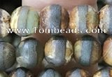 CAA3843 15 inches 6mm round tibetan agate beads wholesale