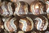 CAA3867 15 inches 8mm round tibetan agate beads wholesale