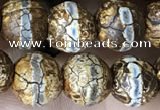 CAA3872 15 inches 8mm round tibetan agate beads wholesale