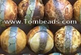 CAA3876 15 inches 8mm round tibetan agate beads wholesale