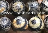 CAA3885 15 inches 8mm round tibetan agate beads wholesale