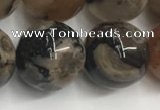 CAA3974 15.5 inches 14mm round sakura agate gemstone beads