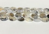 CAA4388 15.5 inches 15*20mm oval Montana agate beads