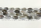 CAA4389 15.5 inches 15*20mm flat teardrop Montana agate beads