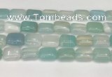 CAA4817 15.5 inches 15*20mm rectangle banded agate beads wholesale