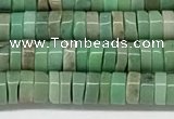 CAA4850 15.5 inches 2*4mm heishi grass agate beads wholesale