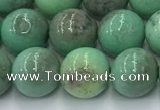 CAA4871 15.5 inches 8mm round grass agate beads wholesale