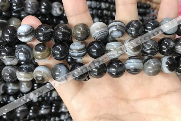 CAA4960 15.5 inches 10mm round Madagascar agate beads wholesale