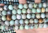 CAA4971 15.5 inches 10mm round agate gemstone beads wholesale