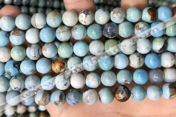 CAA4973 15.5 inches 8mm round agate gemstone beads wholesale