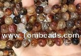 CAA5049 15.5 inches 10mm round dragon veins agate beads wholesale