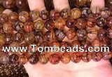 CAA5057 15.5 inches 10mm round dragon veins agate beads wholesale