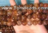 CAA5058 15.5 inches 12mm round dragon veins agate beads wholesale