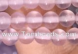 CAA5080 15.5 inches 4mm round purple agate beads wholesale