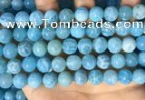 CAA5144 15.5 inches 10mm round dragon veins agate beads wholesale