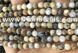 CAA5256 15.5 inches 6mm round dendrite agate beads wholesale