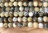 CAA5259 15.5 inches 12mm round dendrite agate beads wholesale