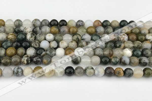 CAA5330 15.5 inches 6mm round ocean agate beads wholesale